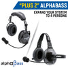 PLUS 2 ALPHABASS OTH HEADSETS & CABLES EXPANSION KIT