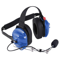 H2 BEHIND THE HEAD (BTH) HEADSET FOR 2-WAY RADIOS (LT. BLUE) 