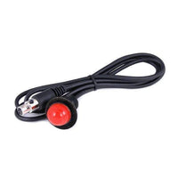 HOLE MOUNT PUSH TO TALK CABLE (PTT) WITH 48" STRAIGHT CORD FOR INTERCOMS