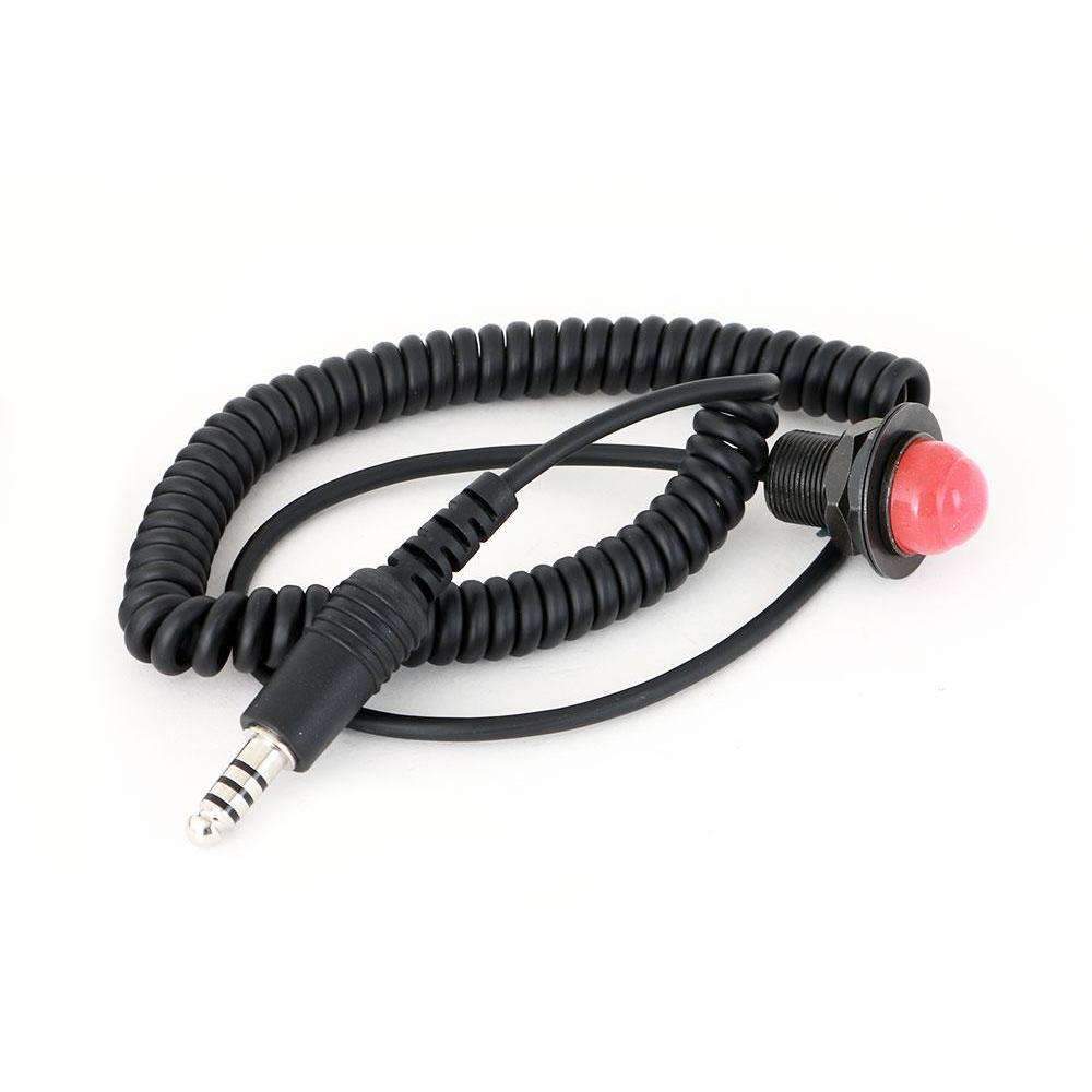 REPLACEMENT QUICK DISCONNECT HOLE MOUNT PUSH TO TALK (PTT)