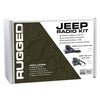 JP1 JEEP RADIO KIT WITH GMR45 POWER HOUSE MOBILE RADIO FOR JEEP JL WRANGLER JT 