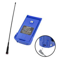 LONG RANGE UPGRADE FOR R1 HANDHELD RADIO - LONG RANGE ANTENNA AND XL BATTERY