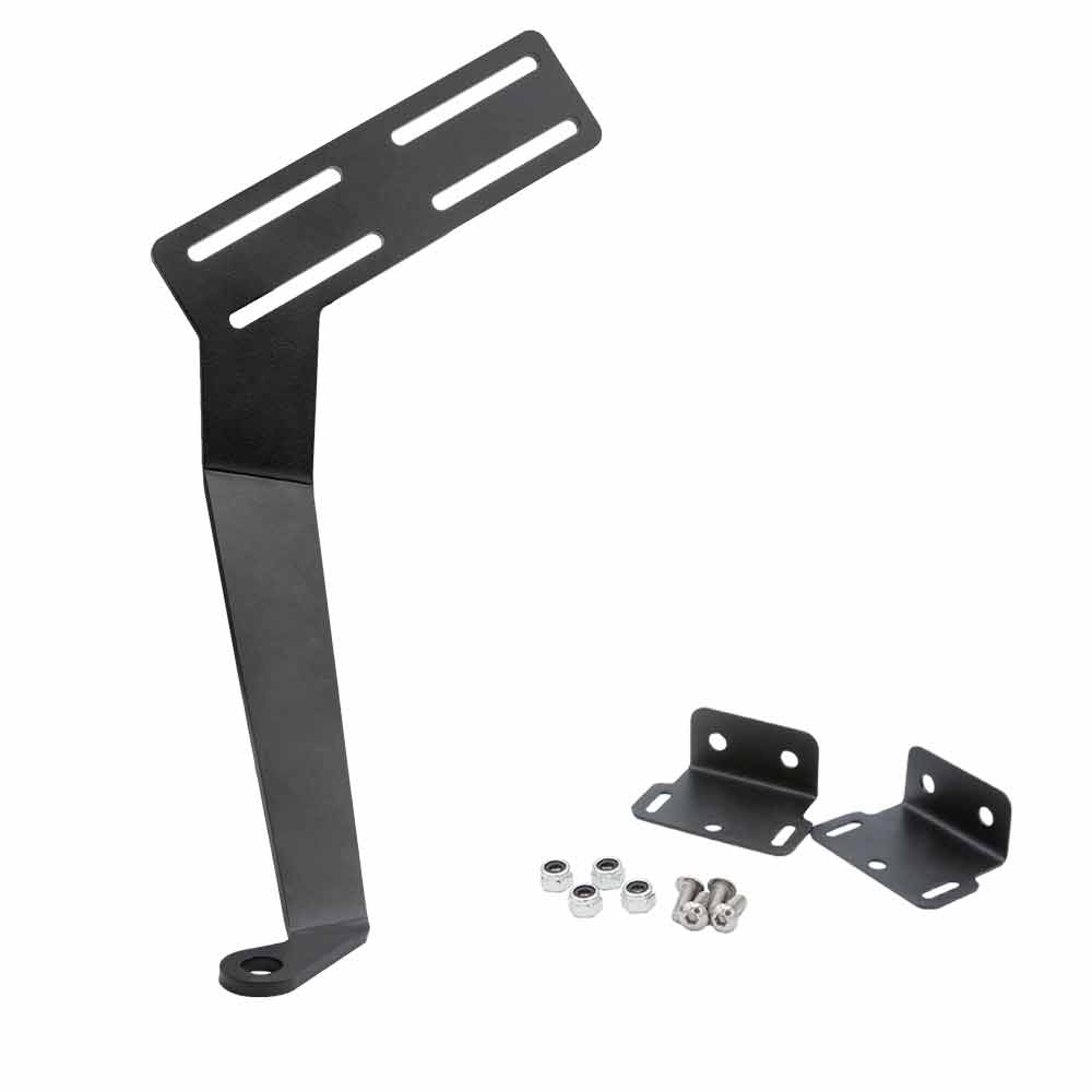 MOBILE RADIO MOUNT FOR JEEP JK - 2 DOOR ONLY - PASSENGER SIDE INTERIOR