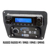 IN DASH MOUNT/INSERT FOR RUGGED INTERCOM & ICOM F5021 MOBILE RADIO