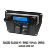 MULTI MOUNT INSERT OR STAND ALONE MOUNT FOR RUGGED RADIOS M1-GMR45-RM60-RM45 WITH ROCKER SWITCHES