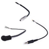PELTOR STRAIGHT CORD HELMET KIT WITH FLEX BOOM MIC, 3.5MM EARBUD JACK, AND 4C PLUG