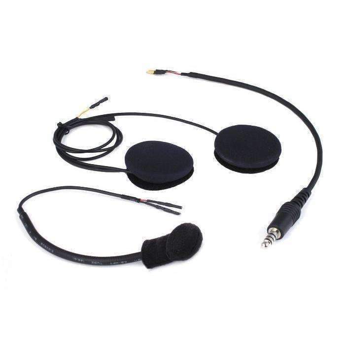 PELTOR STRAIGHT CORD HELMET KIT WITH FLEX BOOM MIC AND HELMET SPEAKERS