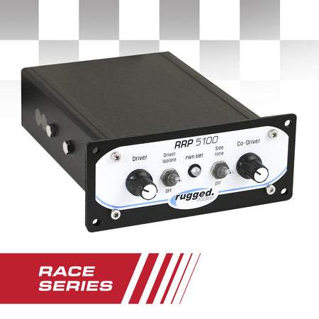 RRP5100 PRO RACE SERIES PANEL MOUNT 2 PERSON INTERCOM 