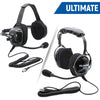 H42 STX STEREO BEHIND THE HEAD (BTH) HEADSET FOR STEREO INTERCOMS - CARBON FIBER