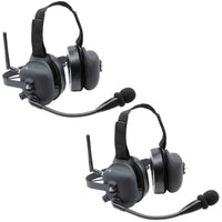 WIRELESS DOUBLE TALK DUAL HEADSET INTERCOM SYSTEM (HANDS FREE) 