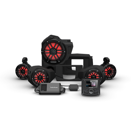 Rockford Fosgate '14+ RZR STG-4 Audio System(Gen-3) RZR14-STG4