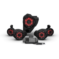 Rockford Fosgate '14+ RZR STG-4 Audio System: Ride Command(Gen-3) RZR14RC-STG4