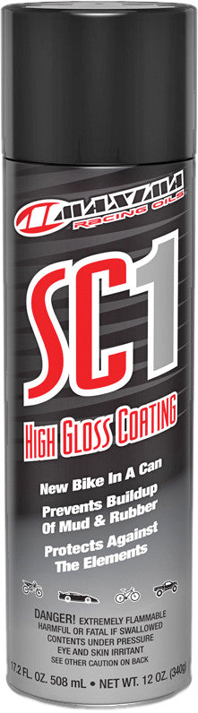 78920-1 MAXIMA HIGH GLOSS SC1 CLEAR COAT SILICONE SPRAY 12OZ