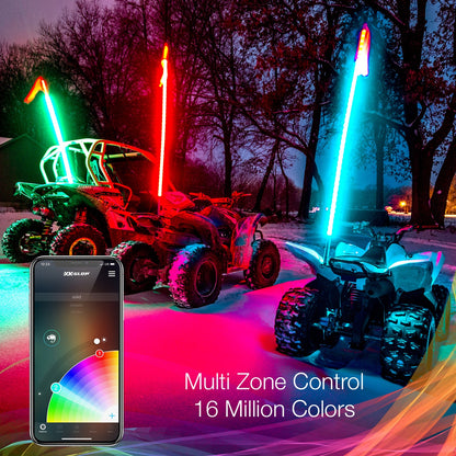 XK Glow 1PC 2ND GEN WHIP WITH CONTROLLER