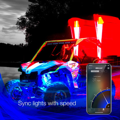 XK Glow 1PC 2ND GEN WHIP WITH CONTROLLER