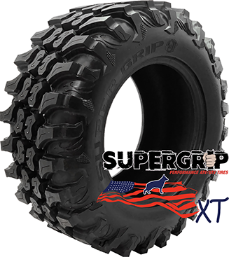 SuperGrip XT (K9) UTV Tires – 8-Ply Radial | Extreme Terrain Utility Tire | Multiple Sizes